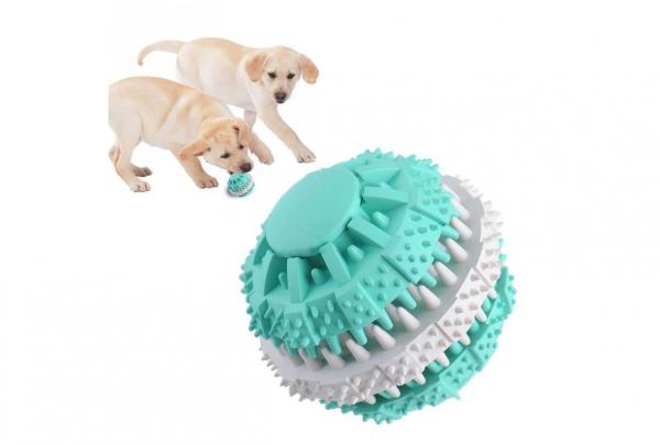 Cómo limpiar los dientes del perro - 7. Bola de mascar para perros