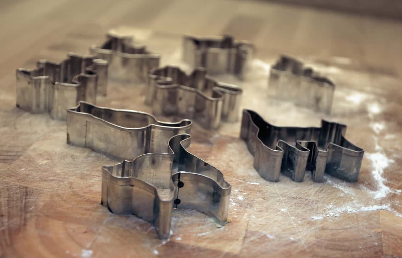 Moldes para recetas de galletas de atún