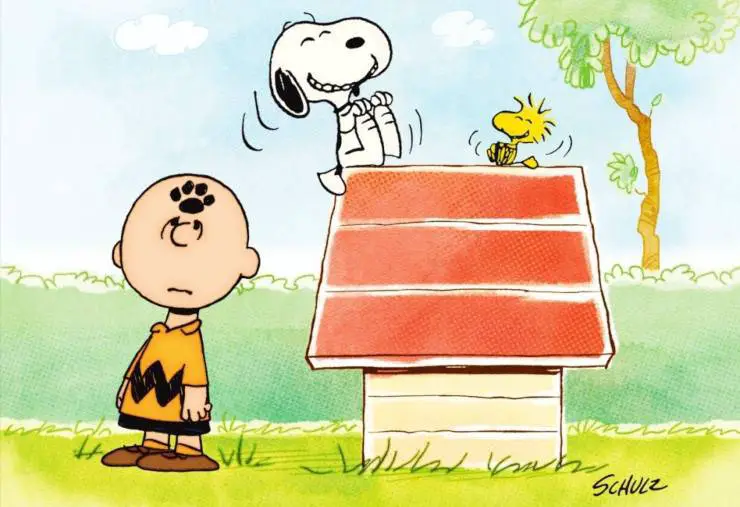 Charlie Brown y su perro