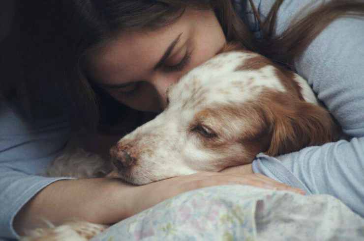 Mujer y perro (Foto Adobestock)