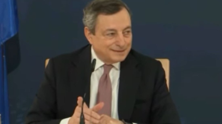 Video de Mario Draghi Peacock