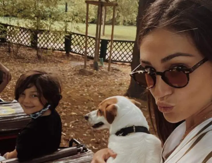 Aspirina, el perro de Cecilia Rodríguez