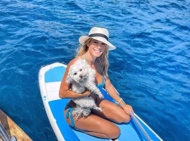 Diletta Leotta: quien es el perro Brando