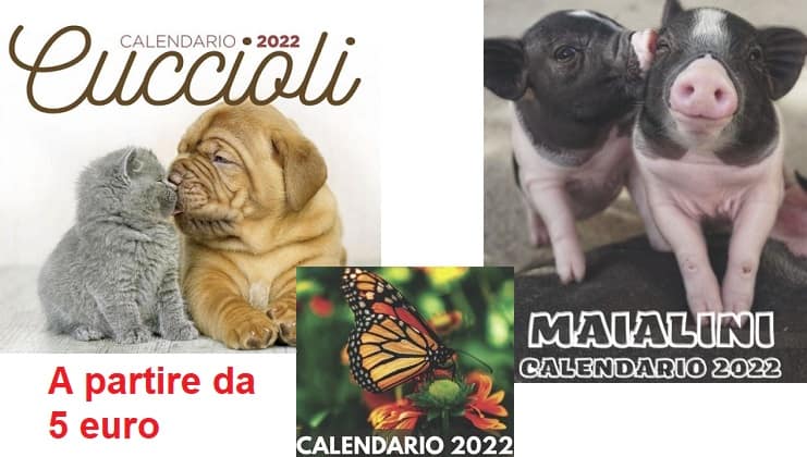 calendario 2021 animales