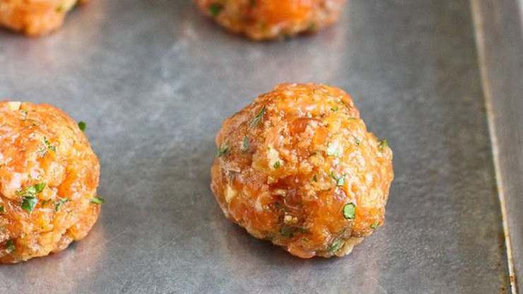 albóndigas de salmón