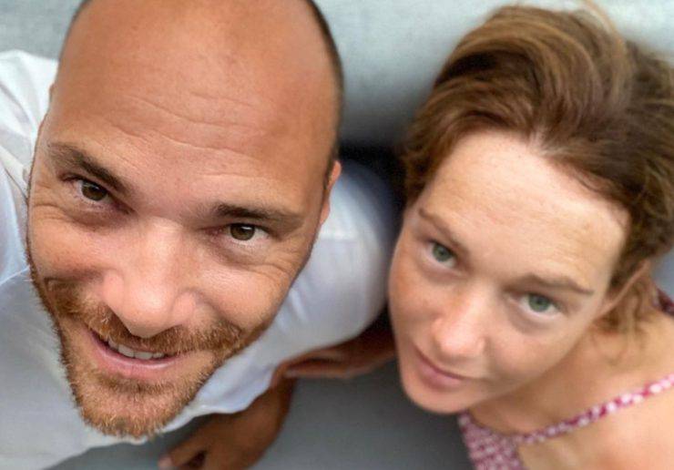Cristiana Capotondi y Andrea Pezzi
