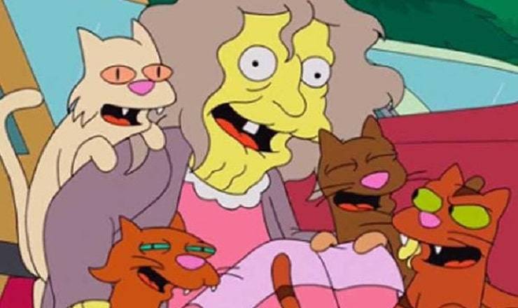 La dama loca de los gatos