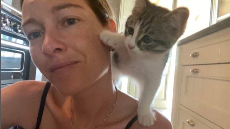 Todo sobre los gatos de Cristiana Capotondi gata cristiana capotondi