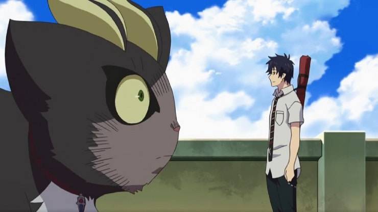 El gato de Blue Exorcist