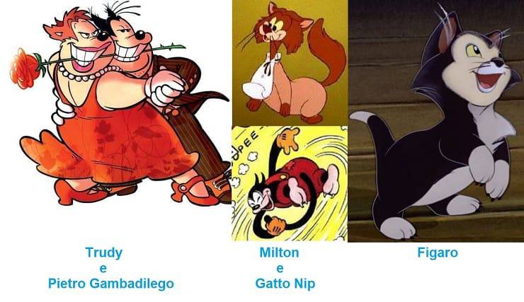 Gatos de Mickey Mouse de Disney
