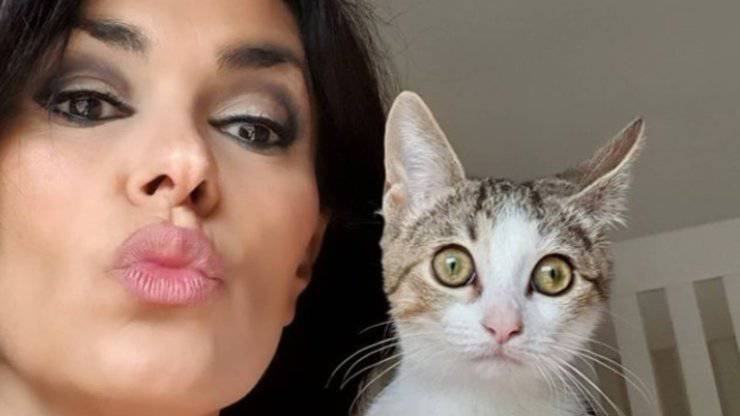 Quiénes son los gatos de Maria Grazia Cucinotta Maria Grazia Cucinotta: quiénes son sus gatos