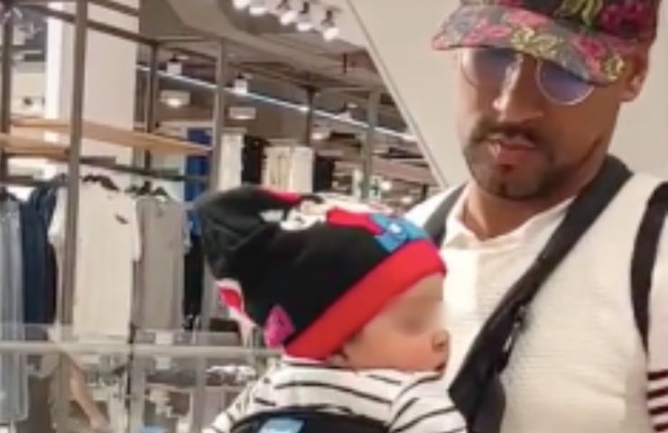 perrito Milo bebé papá