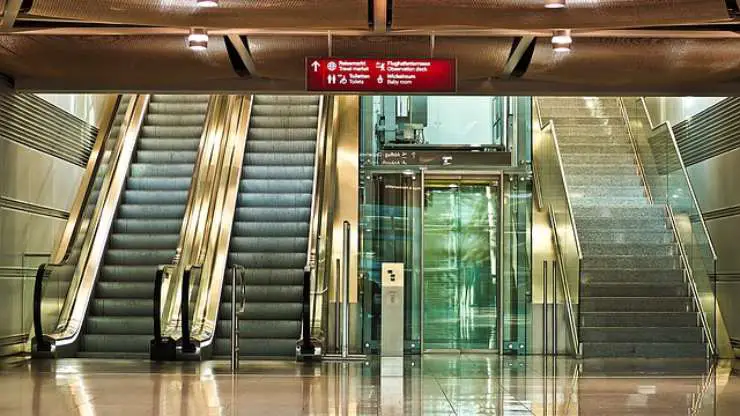 escaleras mecánicas