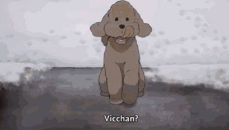 Makkachin yuri en hielo